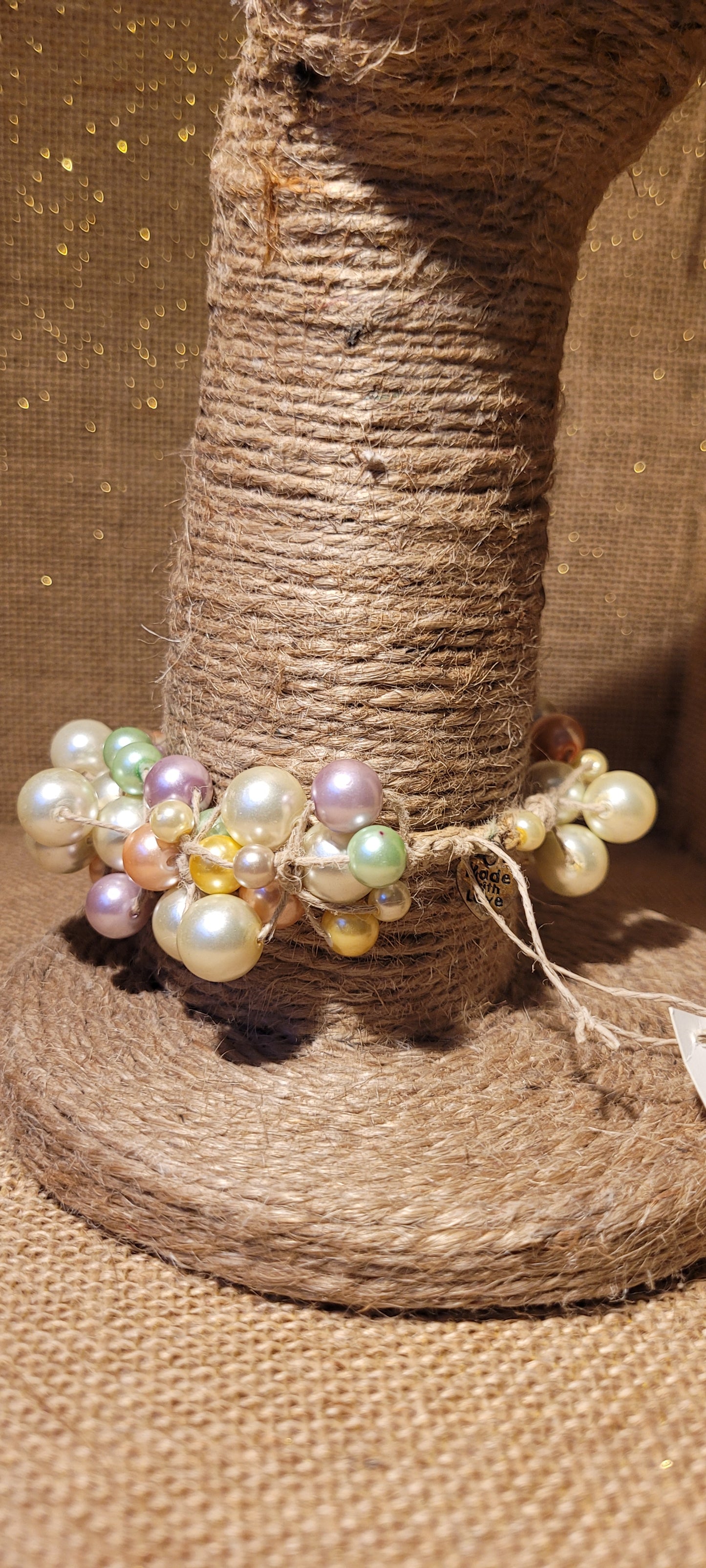 The Iridescent Garden Pearl Bracelet