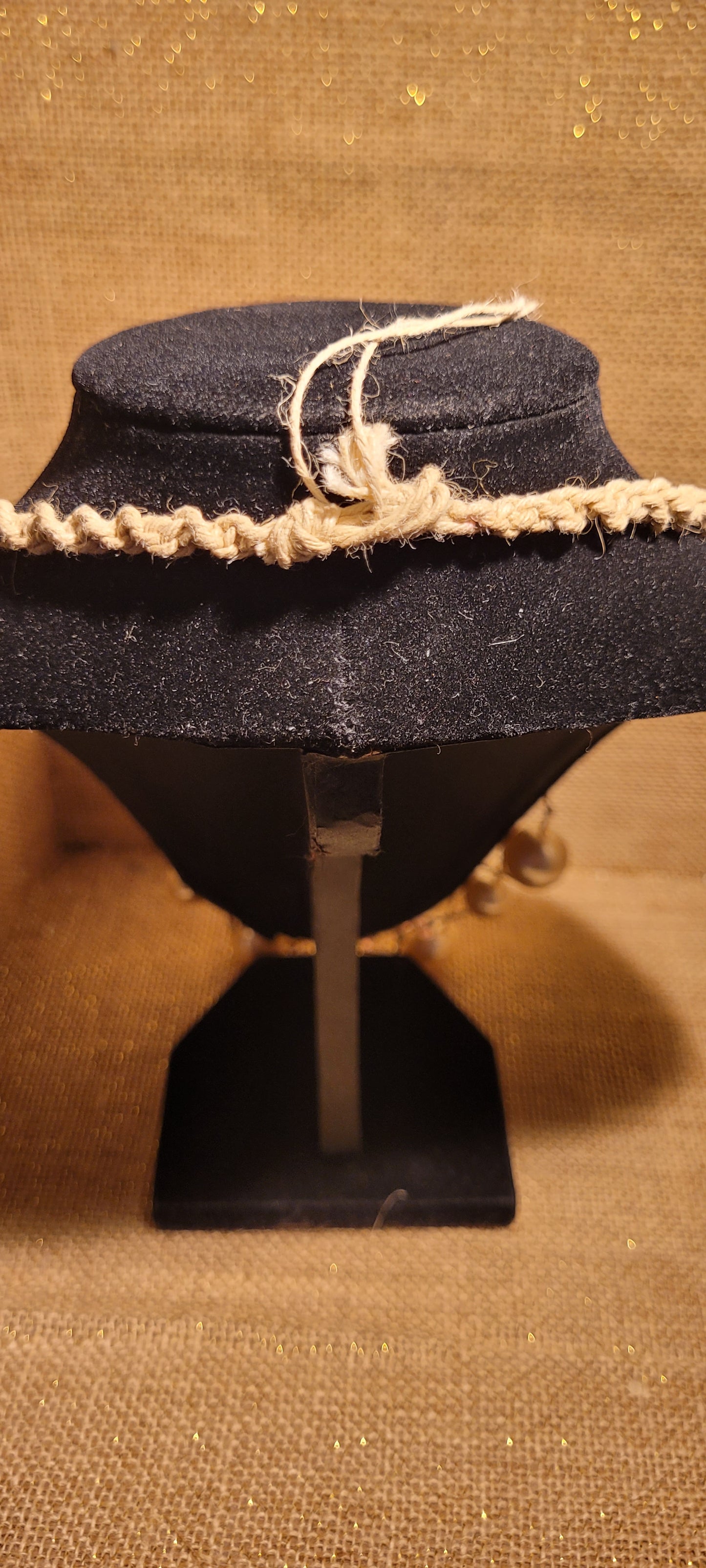 Artisanal Pearl & Rose Quartz-Tone Hemp Necklace