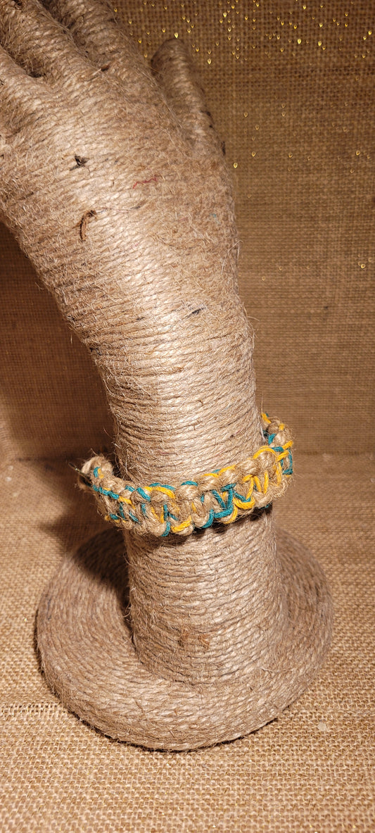 The Artisan Jute & Hemp Fusion Bracelet