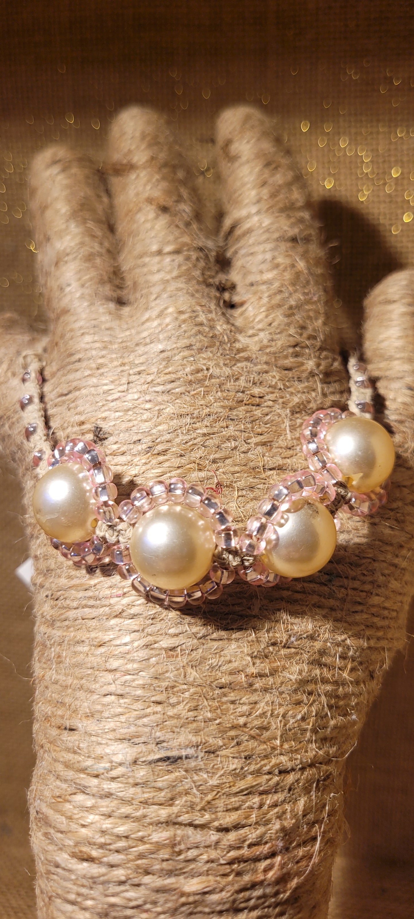 The Rosé Pearl Artisan Bracelet