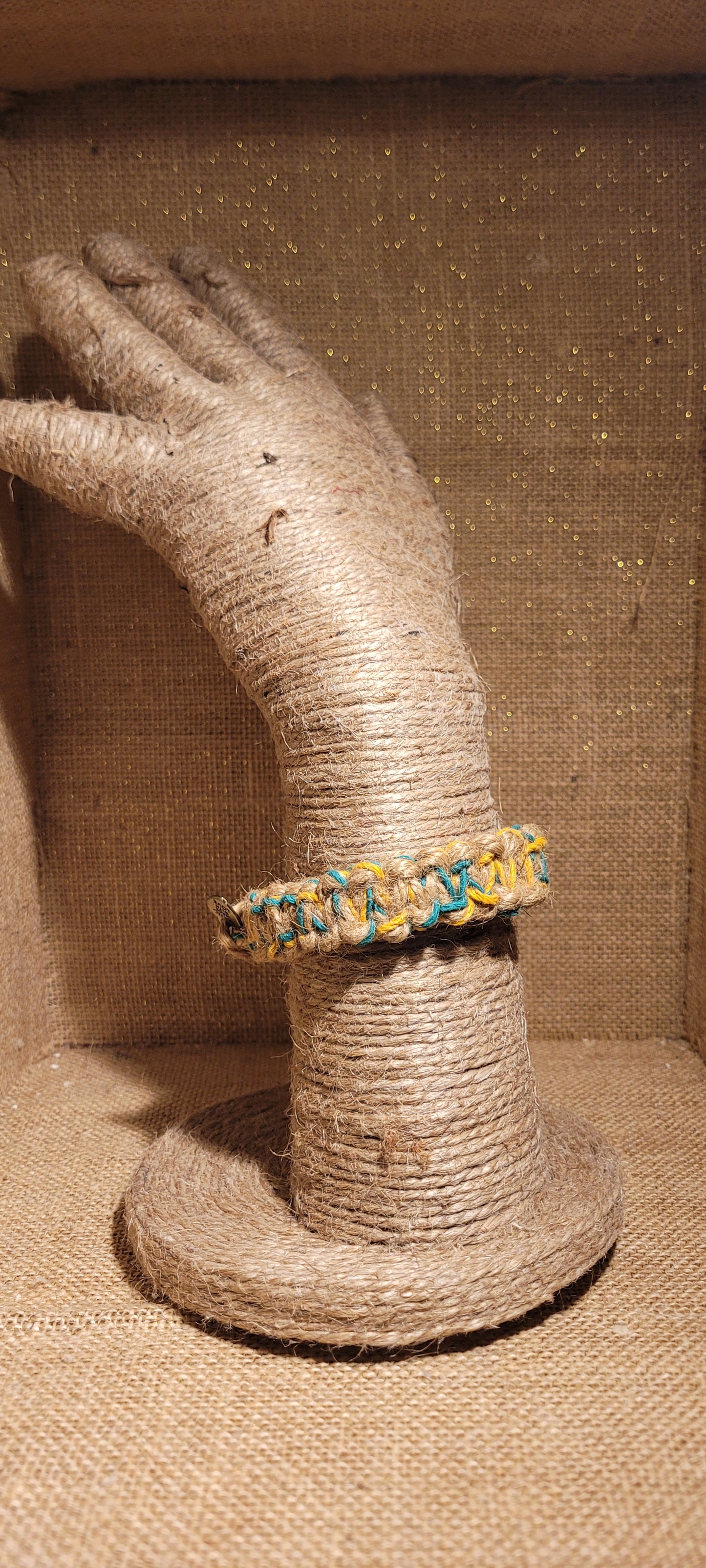 The Artisan Jute & Hemp Fusion Bracelet