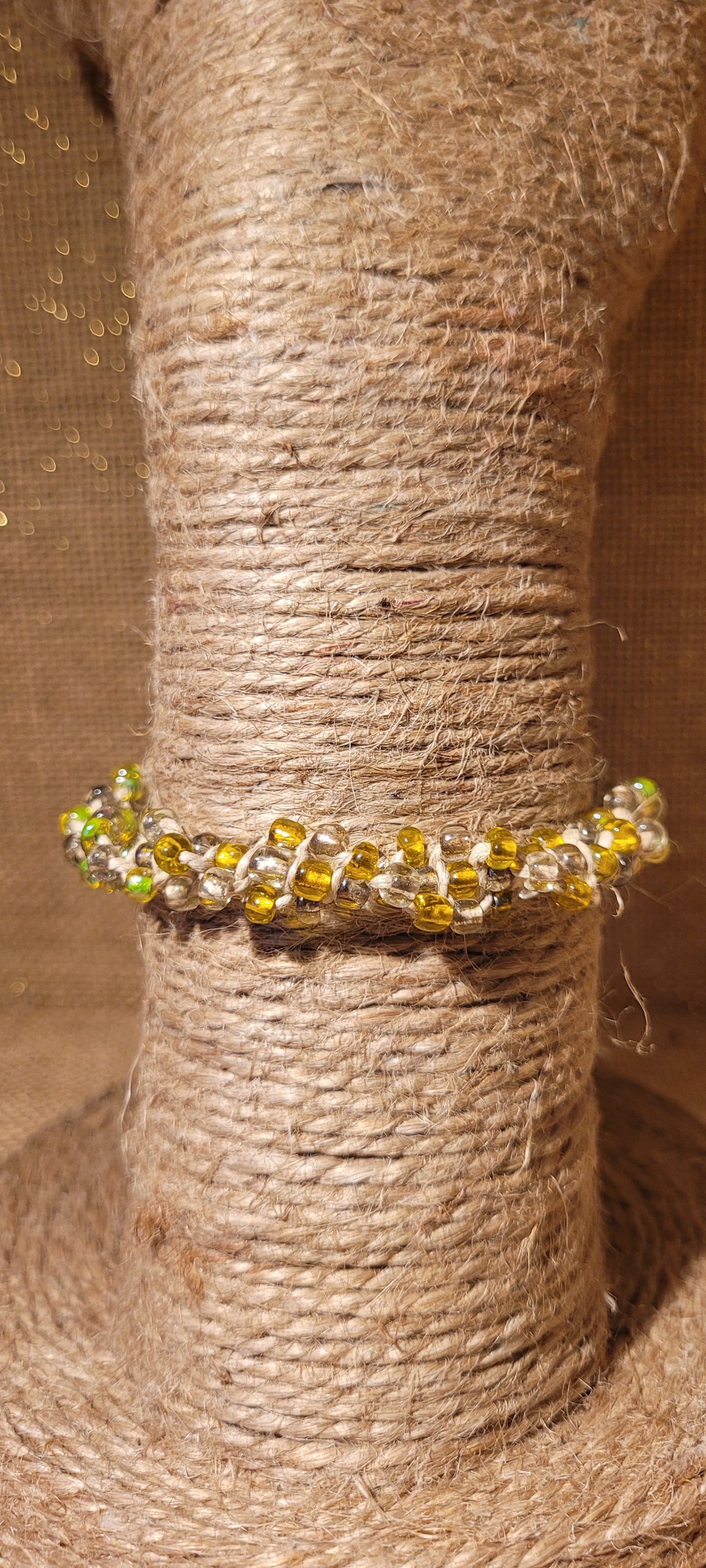 The Citron Wave Artisan Bracelet