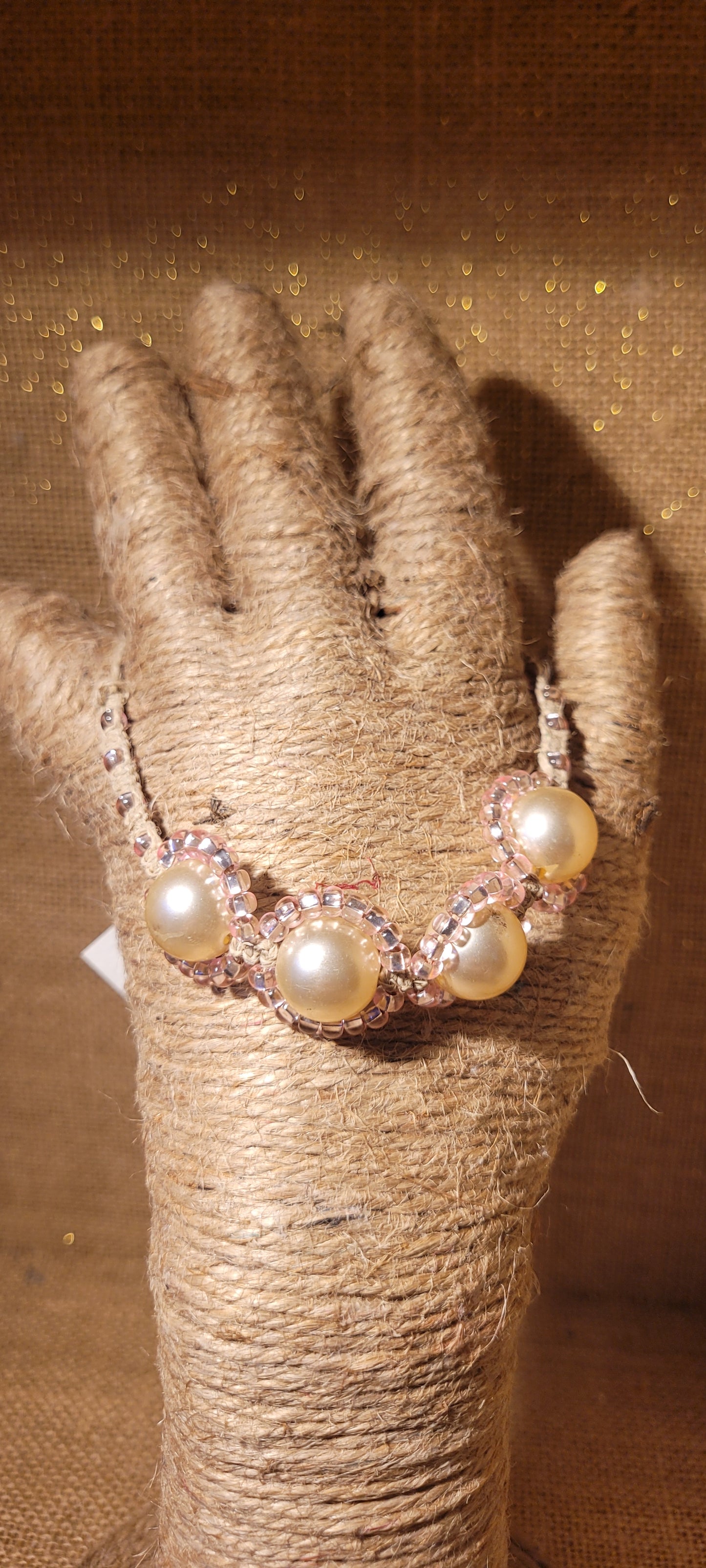 The Rosé Pearl Artisan Bracelet