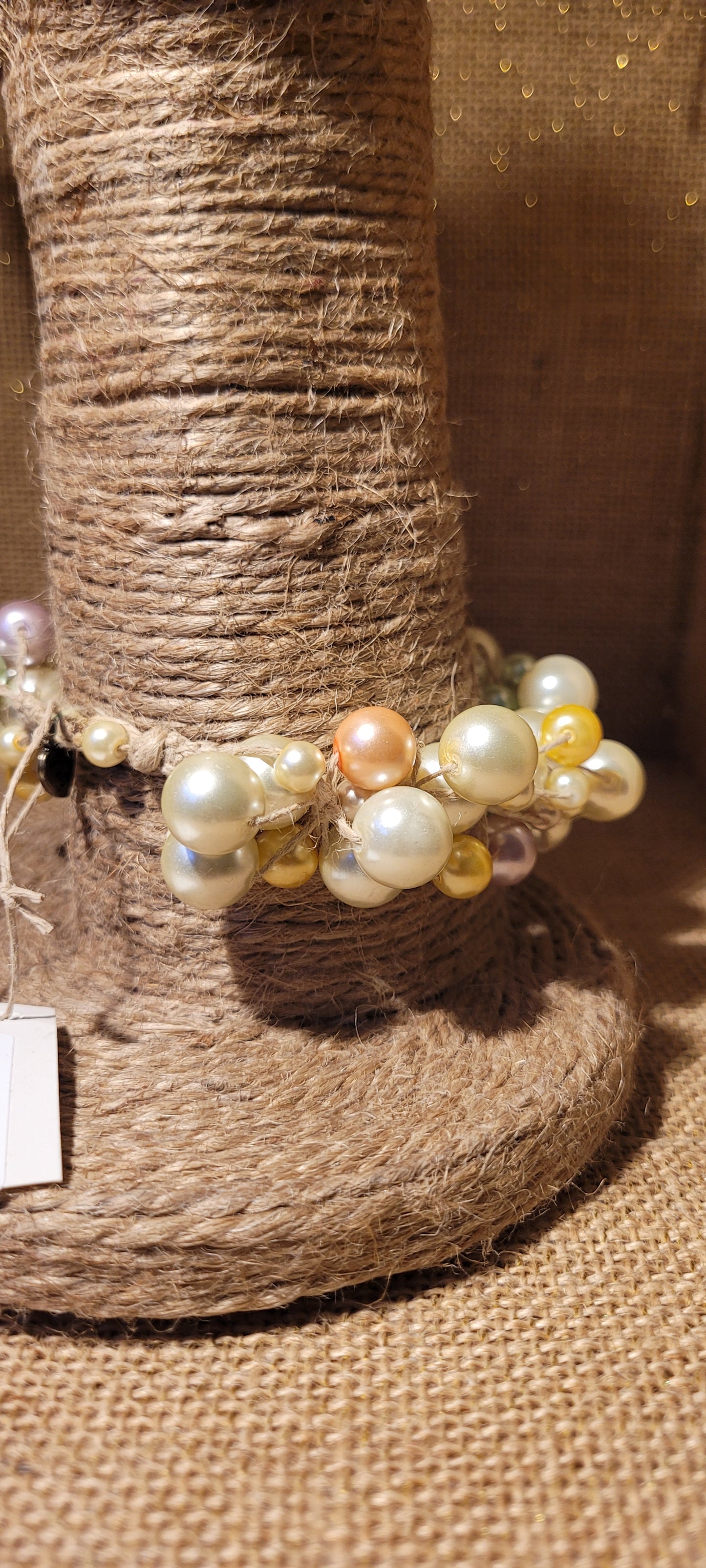 The Iridescent Garden Pearl Bracelet
