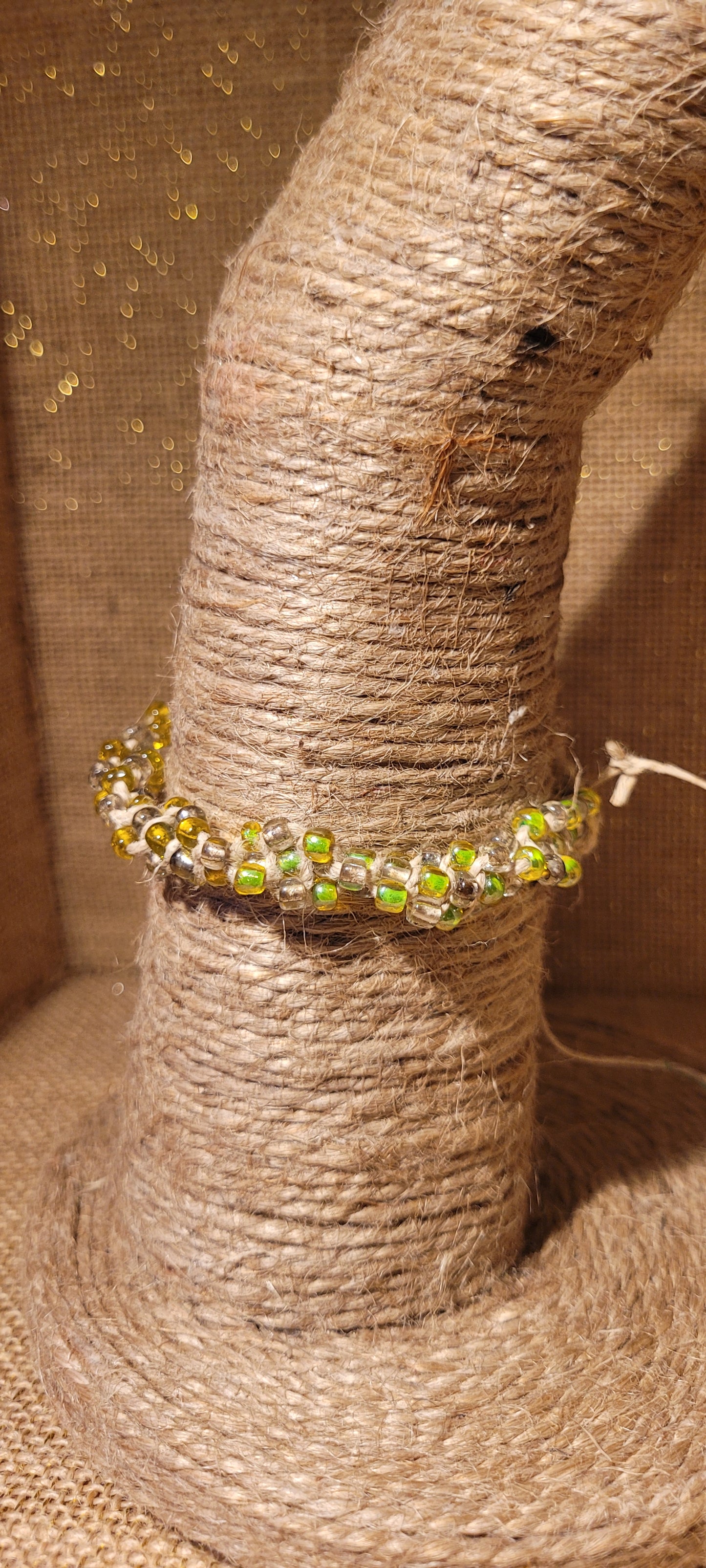 The Citron Wave Artisan Bracelet
